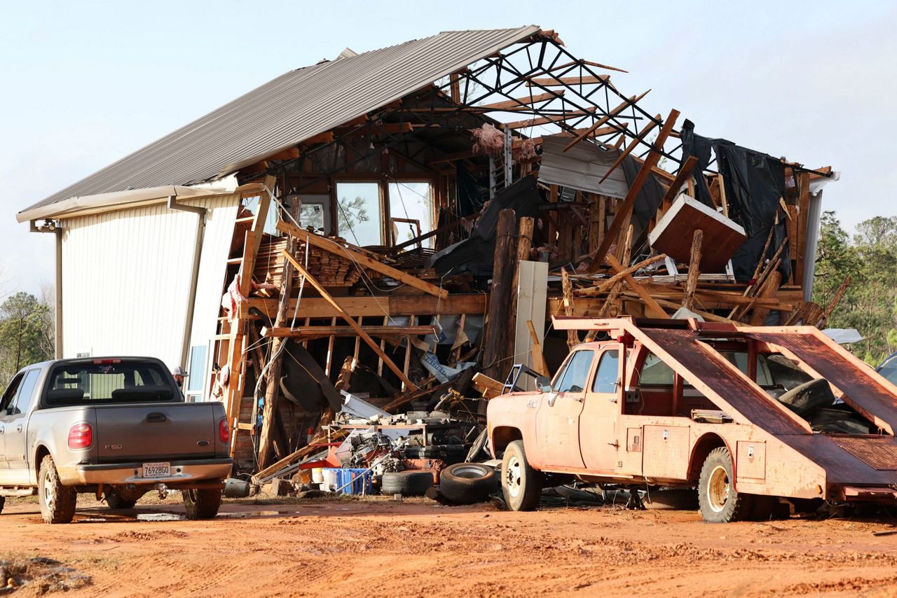 tornado damage